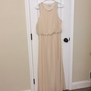Forever 21 rhinestone detail maxi dress worn once